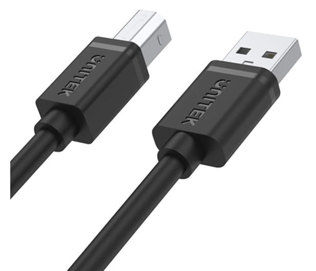 UNITEK Kabel USB 2.0 AM-BM, 3M; Y-C420GBK - 574921 - zdjęcie 3